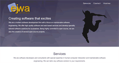 Desktop Screenshot of ejwa.se