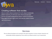 Tablet Screenshot of ejwa.se